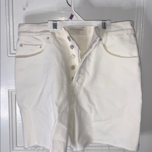 Lucky brand midi denim shorts - Picture 3 of 5